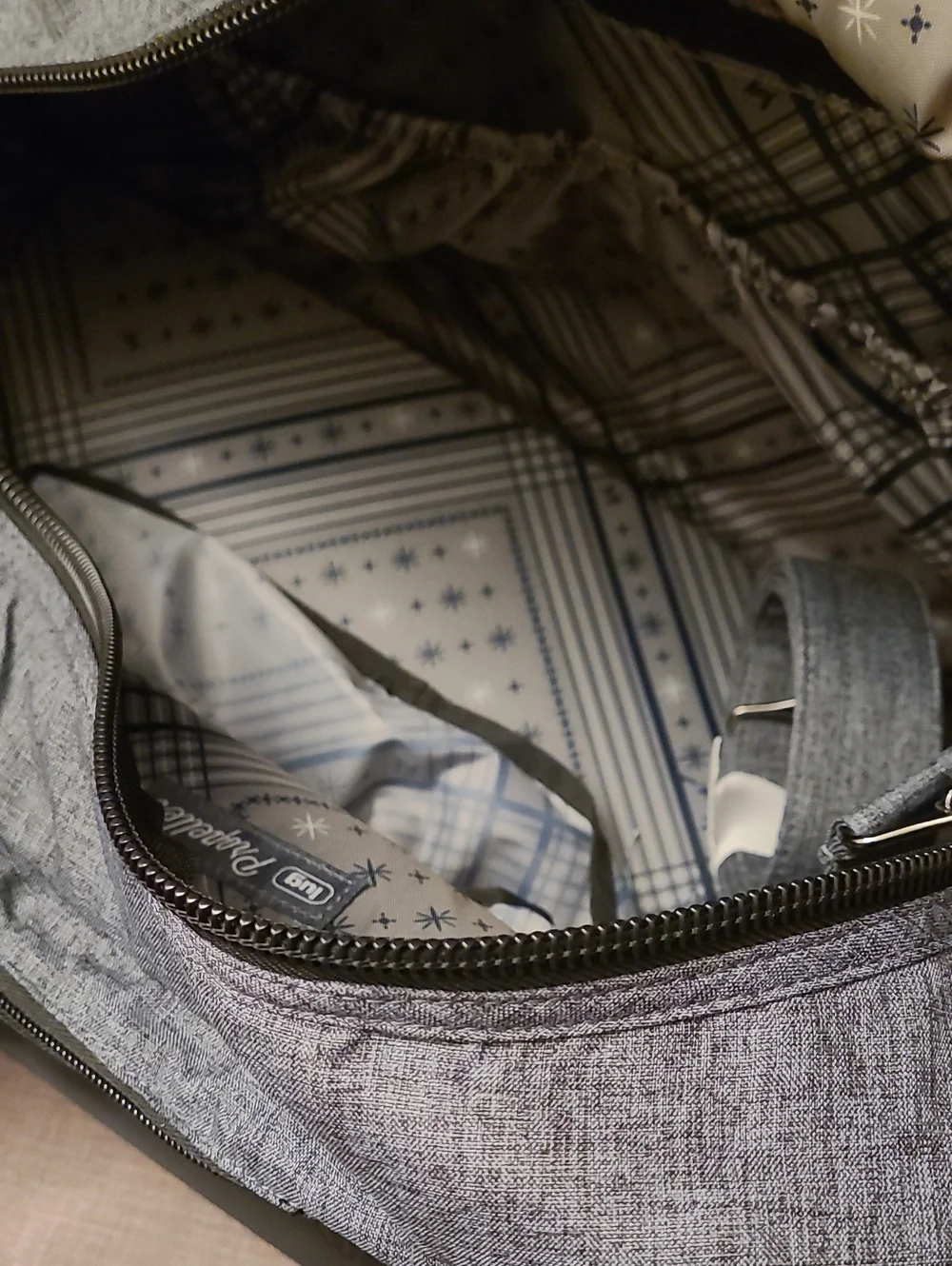 Lug Propeller Duffle Bag - Heather Gray NWT